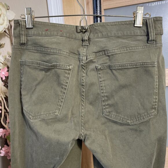 Talbots Womens Simply Flattering 5 Pocket Jegging Jeans 6P Green Skinny - Picture 9 of 10